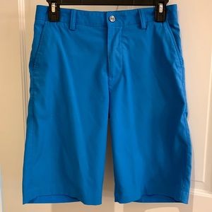 Boys size large puma golf shorts